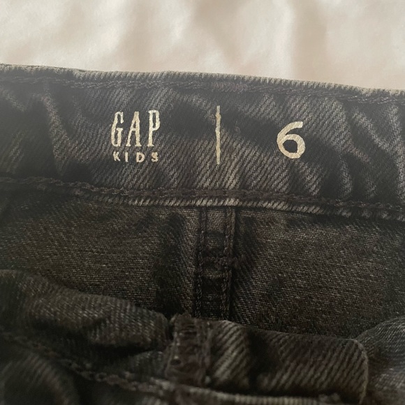 GAP Kids Jean Skirt, Black, Sz 6 - Picture 4 of 6